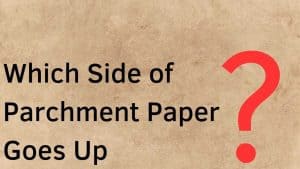Which Side of Parchment Paper Should Goes Up?
