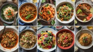 Healthy Food Ideas: High-Protein Bowls, Quick 15-Minute Dinners, Veggie-Packed Lunches, Breakfast Bowls & One-Pan Meals